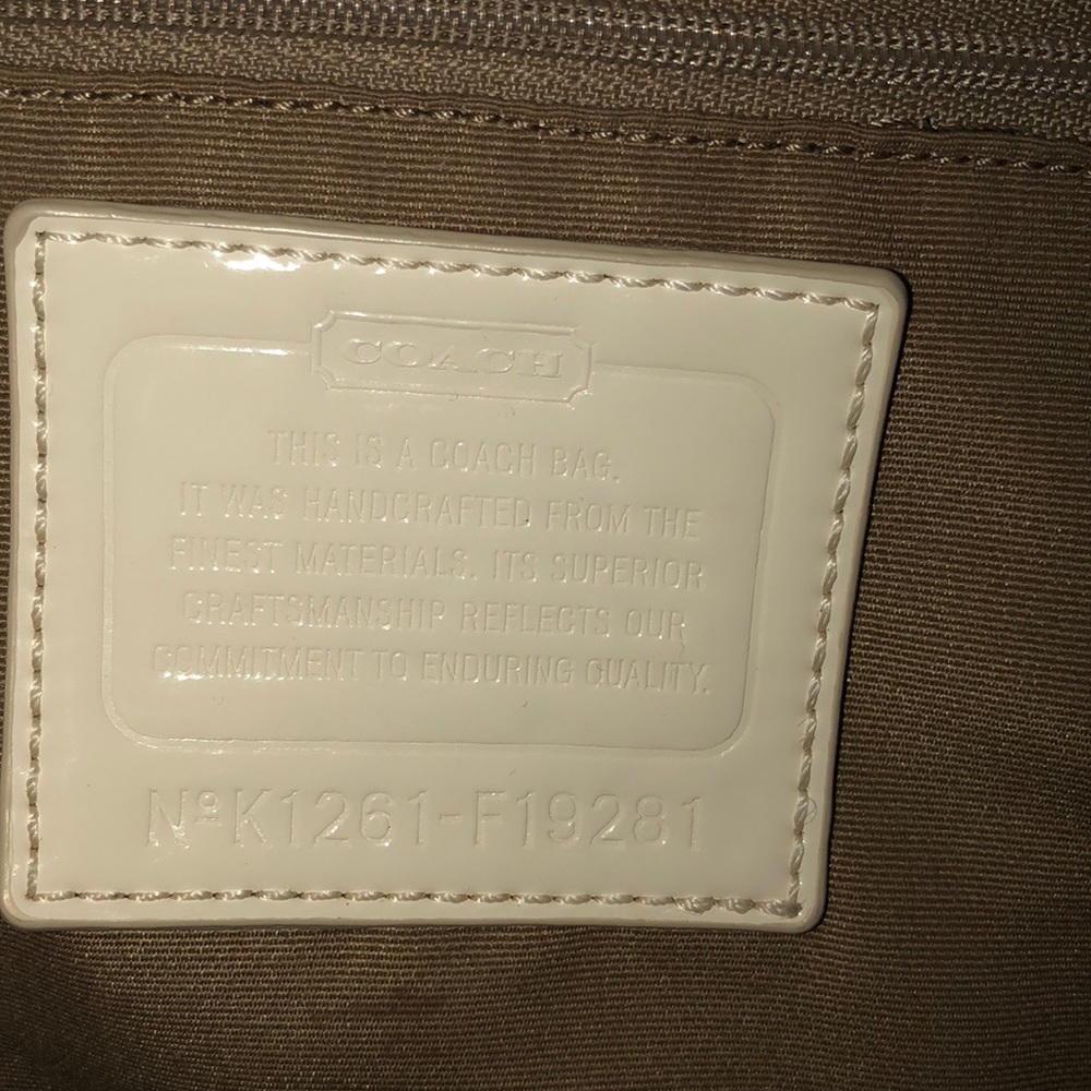 Used Coach handbag - Picture 2 of 3